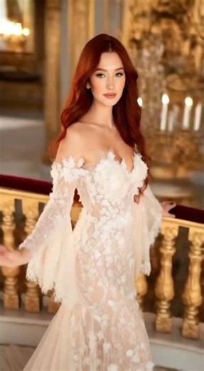 Rare Beauty! 🔥 The Most Stunning Redhead Bride You’ll Ever See 👰✨ #Shorts #Redhead #Wedding#Viral
