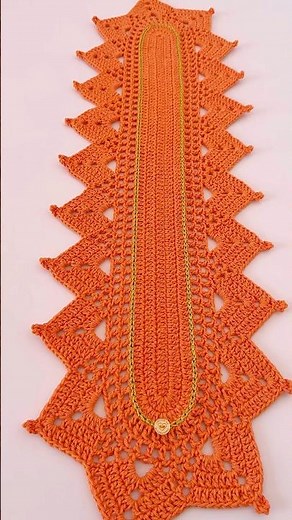 🧡 CLICK on the title above ⬆️ CROCHET TABLE RUNNER STEP BY STEP CROCHET TABLE RUNNER ￼