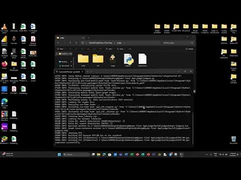 How to make EXE file using python