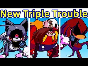Friday Night Funkin': New Triple Trouble Reanimated & Remixed [FNF Mod] Sonic.EXE 2.0 Reanimated