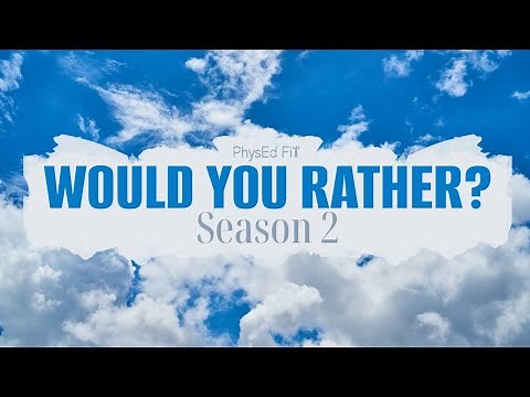 Weather Would You Rather? Workout | Brain Break | Family Fitness Games | GoNoodle