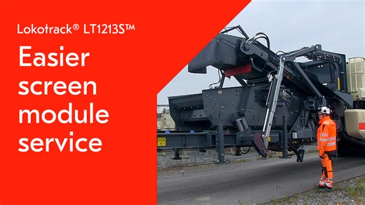 Safety is one of the key focus in all that we do and it all comes down to developing safer products for the users. 🦺 Here’s one example of a new feature of Lokotrack LT1213S screening unit. Now it can be lowered down for service and cleaning, making it safer for the operator and saving time with more space to operate.⏱️ View the full how-to video. 👉 https://brnw.ch/21wFDcK | Metso