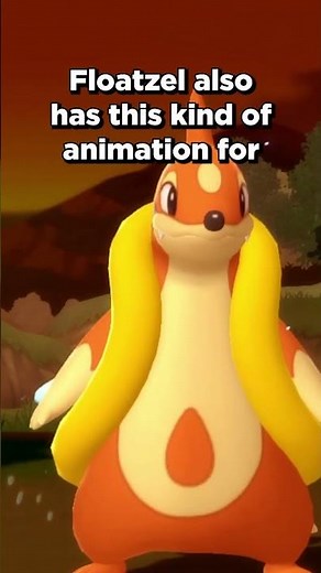 Floatzel's Animations Are... Something #pokemon #pokemonfacts #pokemonbdsp