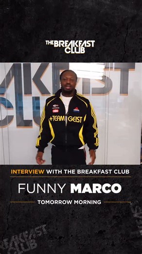 🗣️🎙️ @marcosummers will be in the building tomorrow on The Breakfast Club! Listen live tomorrow ➡️ breakfastclubonline.com/listen | Breakfast Club