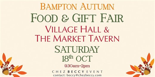 Bampton Autumn Food & Gift Fair 2025