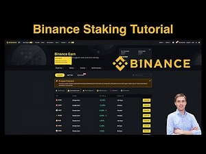 Binance Staking Tutorial ✅