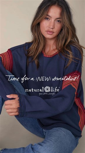 NEW sweatshirts are here & it's cuteness overload! 😍 | Natural Life