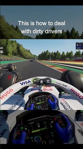 F1 25 How to deal with dirty drivers #gameplay #f1 #shorts #subscribe