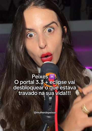 O portal 3.3 chegou com eclipse lunar! Babaaaaado! #peixes #portal #33 #eclipse #astrologia