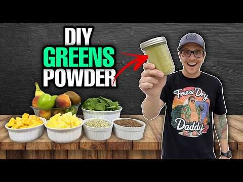 DIY Greens Powder: How I Made My Own Superfood!