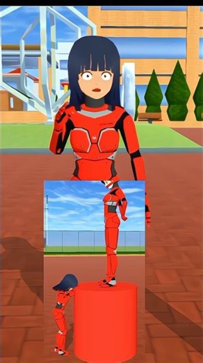 ROBOT MIO MINTA BANTUAN YUTA 😮 #sakuraschoolsimulator #sakura #viralshort