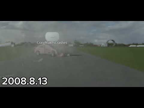 Lada looses control and crashes straight into a sedan (2)