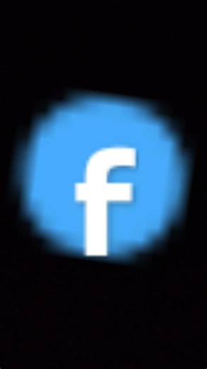 Facebook logo hack on your short type • make it big and type f and now you got a Facebook logo
