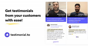 Testimonial - Collect and embed testimonials in minutes