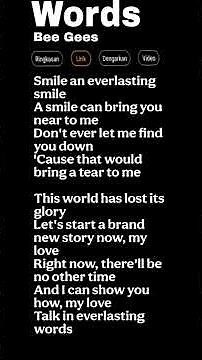 Words by Bee Gees#smile#an#everlasting #live #stadium #australia #shortsviral #1999 #top #lyrics