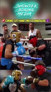 Curmel Moton Sparring using Left Hand Only 😳