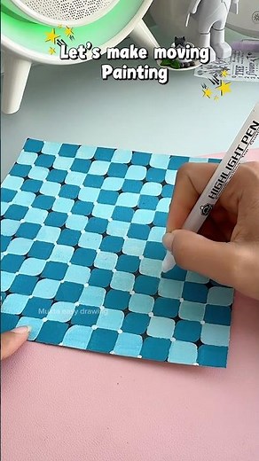 Let's moving painting 😍✨#shorts #drawing #painting #youtubeshorts