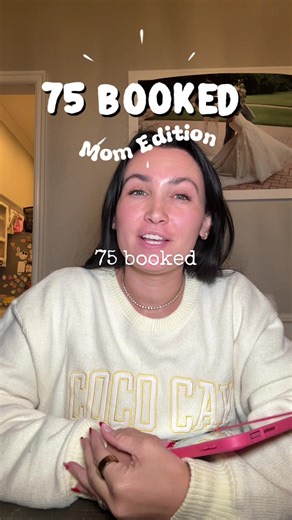 75 booked *mom edition* Let me know if you want to start with me! #75booked #readingvlog #readingchallenge #booktok #bookish