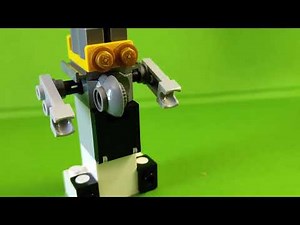 mini LEGO robot MOC tutorial