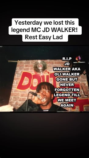 Rave Culture and Tribute to MC JD Walker