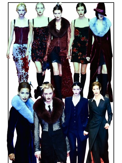 1997 Fall Ready-to-Wear Dolce & Gabbana favs 🖤 #dolcegabbana #1997 #90s #90sfashion #runway #vintage #fashion