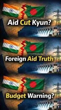Bangladesh🇧🇩ko India ka clear message-Foreign Aid kya hy #shorts #bangladesh #india #budget #modi