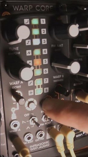 WARP CORE : Better than FM Synthesis? (No Talking) #modularsynth #eurorack #sounddesign #music
