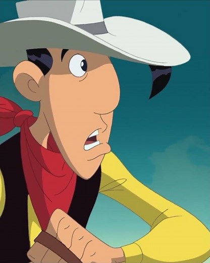 That was close, Lucky Luke! 🤠💥