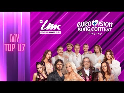 UMK 2026 🇫🇮 - MY TOP 07 (Finland national final)