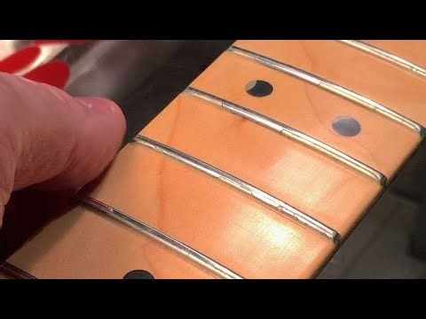 How to remove overspray on frets - and create a finish you can be proud of