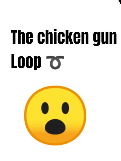 chicken gun perfect loop ➿😮 | chicken gun build