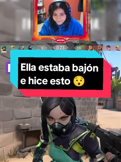 Así reaccioné cuando la noté medio triste 😟 #valorant #valorantlatam #valorantclips #amigos #gaming #valorantfunny #argentina