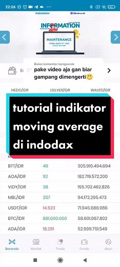Balas @kangserok #indodax #trader #trading #crypto #belajarcrypto #cryptocurrency #fyp #fypinvestasi #fypcrypto#belajarinvestasi #investasipemula