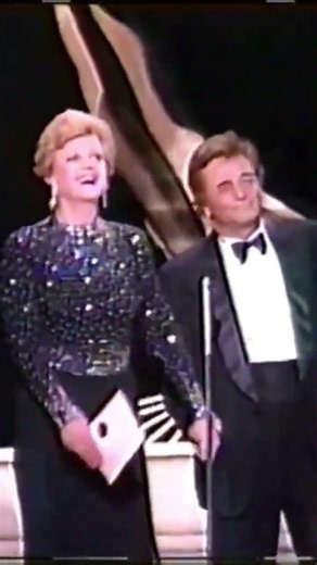 ANGELA LANSBURY AND PETER FALK 1990 EMMYS (credit to Random Retro Content 2 channel)