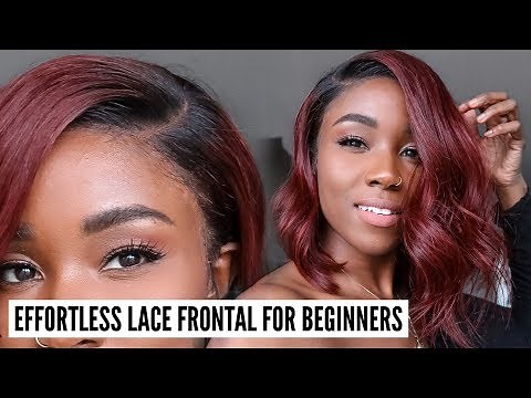 The EASIEST lace front wig installation for beginners with myfirstwig.com