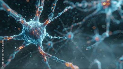 Exploring the Intricate Structure and Functions of Neurons in a Detailed Visual Representation