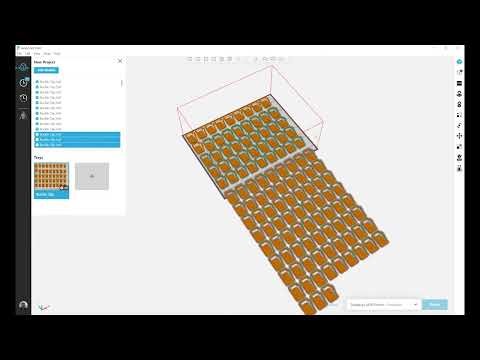 Stratasys Academy | GrabCAD Print: ビルドトレイの配置
