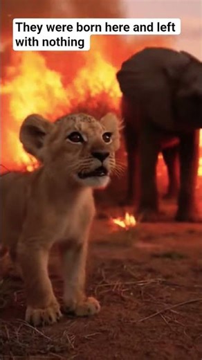 They didn’t run from the fire,they ran from losing everything. #deforestation