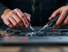 Laptop öffnen - darauf sollten Sie bei der Selbstreparatur achten