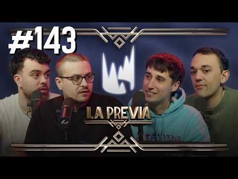 LA PREVIA 143 | SHIRO | RECTA FINAL DEL LEC VERSUS, COMUNICADO DE FNATIC Y CHAT DE VOZ EN EL LOL