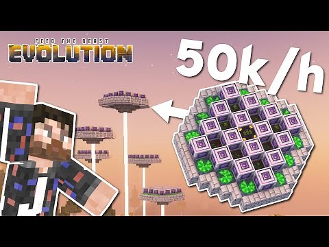 A PROPER Mystical Agriculture setup! - FTB Evolution - Modded Minecraft - Episode 09