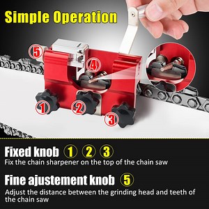 Watch Chainsaw chain sharpener installation video guide on Amazon Live