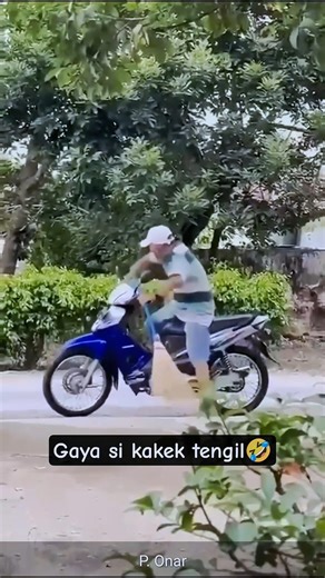 Revving the bike until everyone's ears bleed