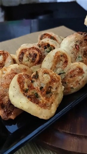Heart Shaped Pinwheels recipe by Mini Bites | Ramadan series part 7