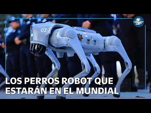 ¡AH, PERRO! Los nuevos robots K9-X que vigilarán el Mundial 2026 en Monterrey