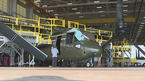 Cherry Point Fleet Readiness Center works on presidential Ospreys