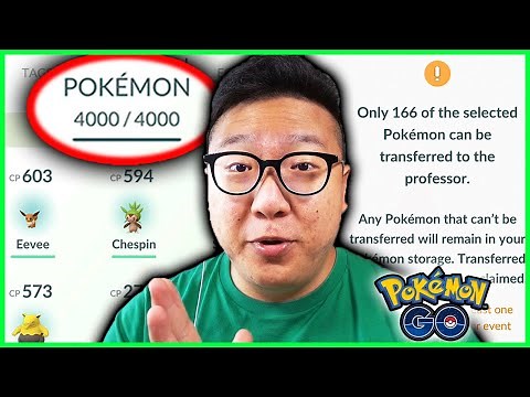 HOW TO EFFICIENTLY MANAGE YOUR POKEMON STORAGE DAILY IN POKEMON GO