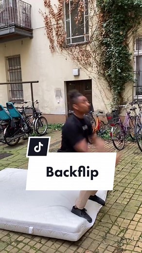 Backflip lernen: Schick das jemandem der den Backflip lernen soll 🙌🏽🔥