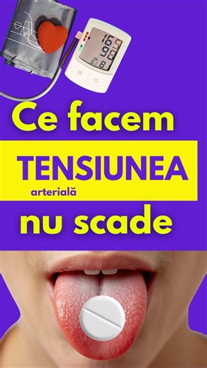 Tensiunea NU SCADE: ce facem? Explică cardiologul