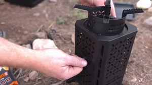 InstaFire Inferno Pro Outdoor Biomass Stove, Reaches 1,200 Degrees Fahrenheit, Outdoor Cooking, Compact Cooking Stove, Camp Stove, Survival Stove Portable Kit, Off-Grid, Biomass Portable Stove